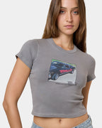 Womens Die Fighting Mini T-Shirt