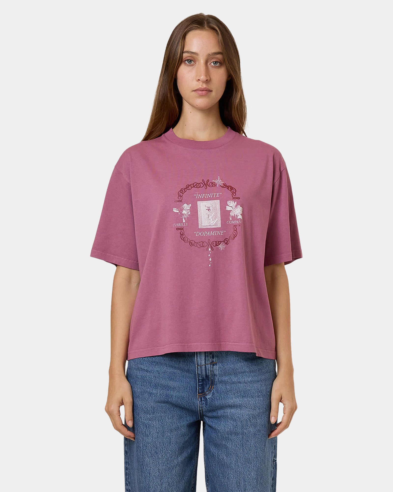 Womens Dopamine Square T-Shirt
