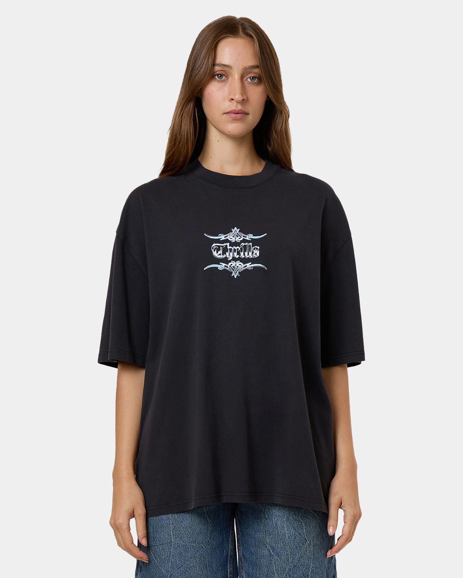 Womens Metal and Mayhem Oversized T-Shirt