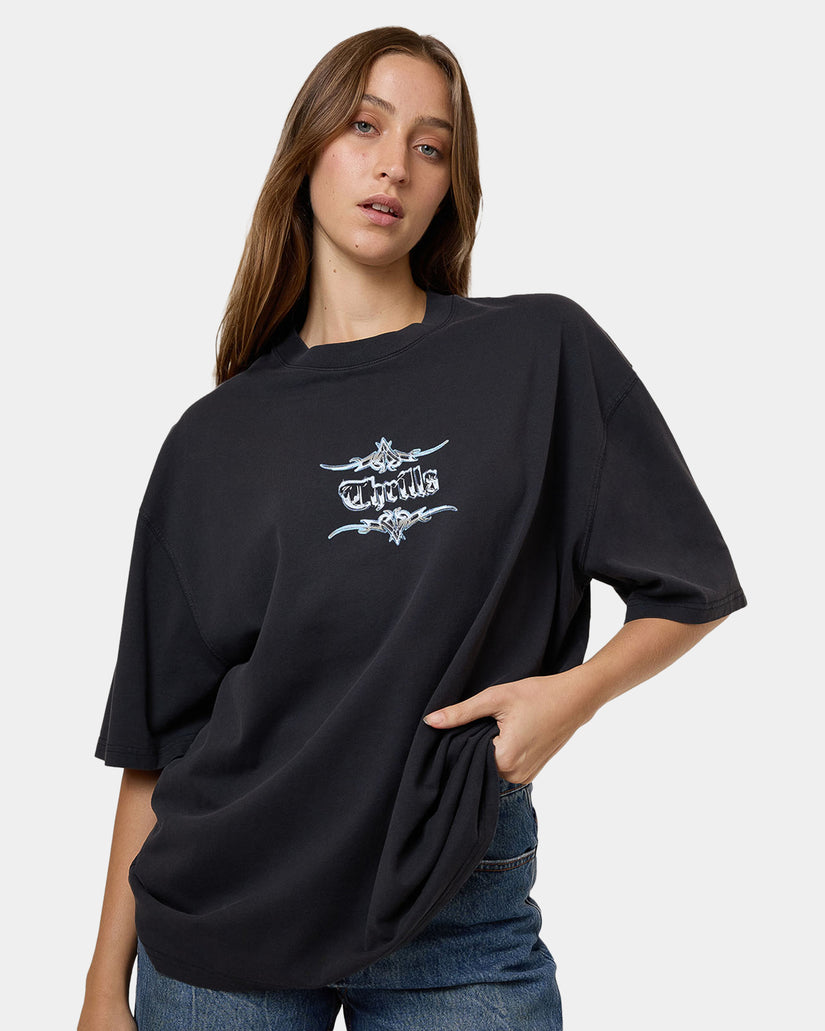Womens Metal and Mayhem Oversized T-Shirt
