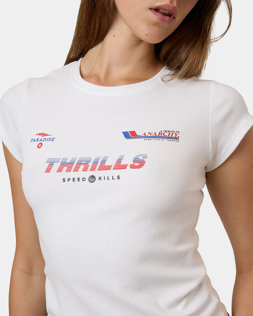 Womens Anarchy In Paradise Club T-Shirt