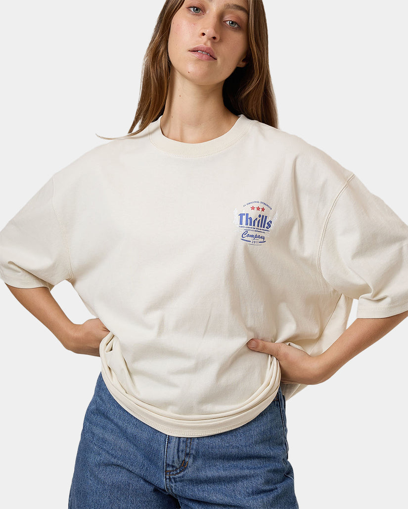 Womens Original Strength Oversized T-Shirt