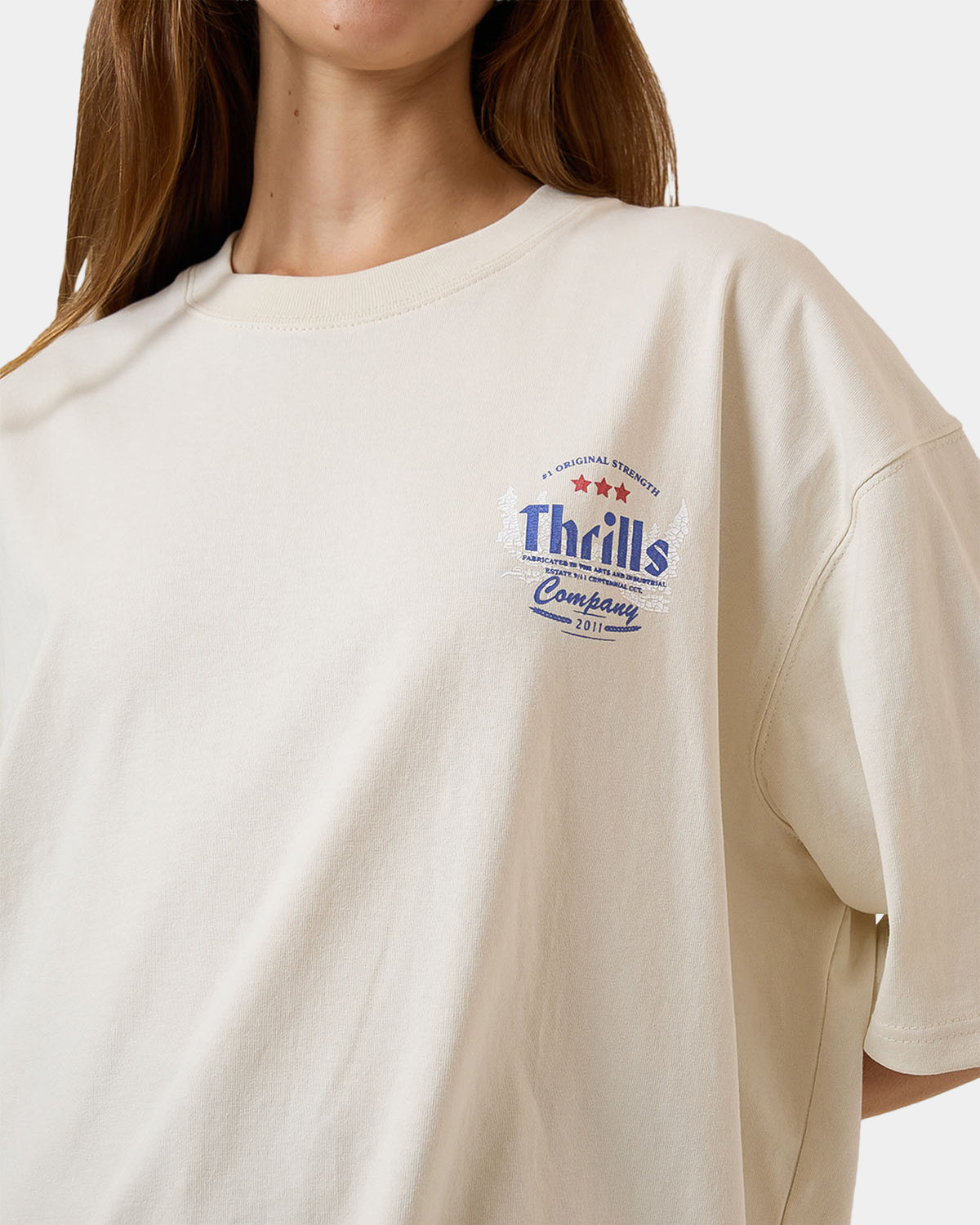 Womens Original Strength Oversized T-Shirt