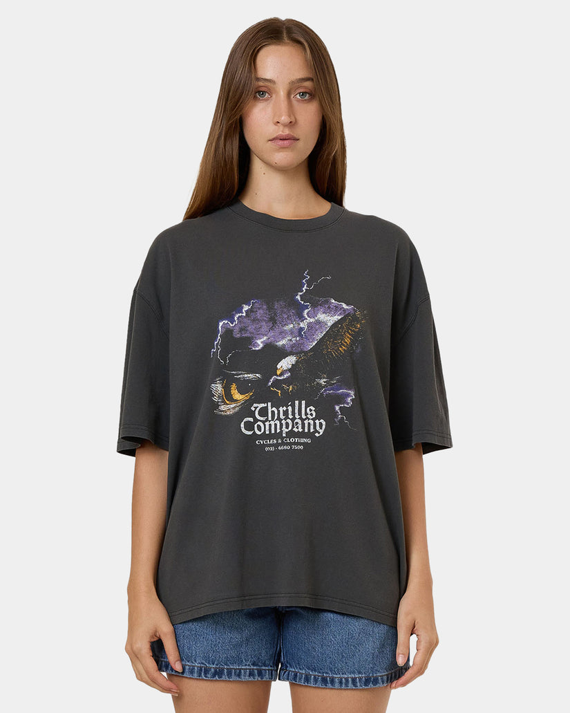 Womens Flght Risk Oversized T-Shirt