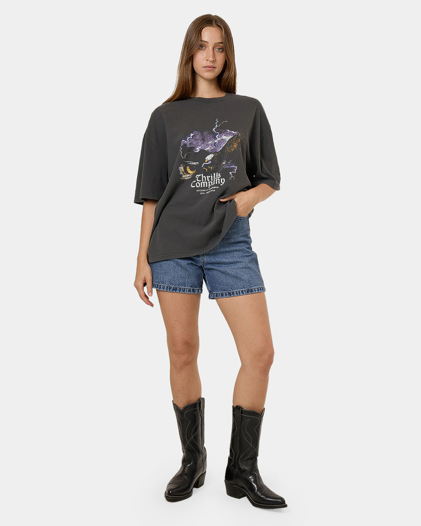 Womens Flght Risk Oversized T-Shirt