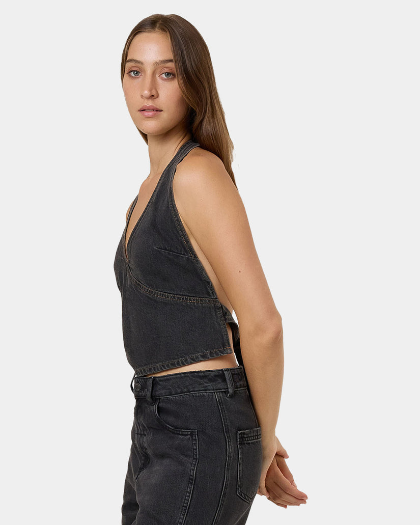 Womens Night Shift Denim Top