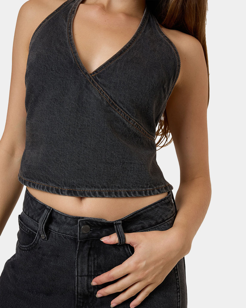 Womens Night Shift Denim Top