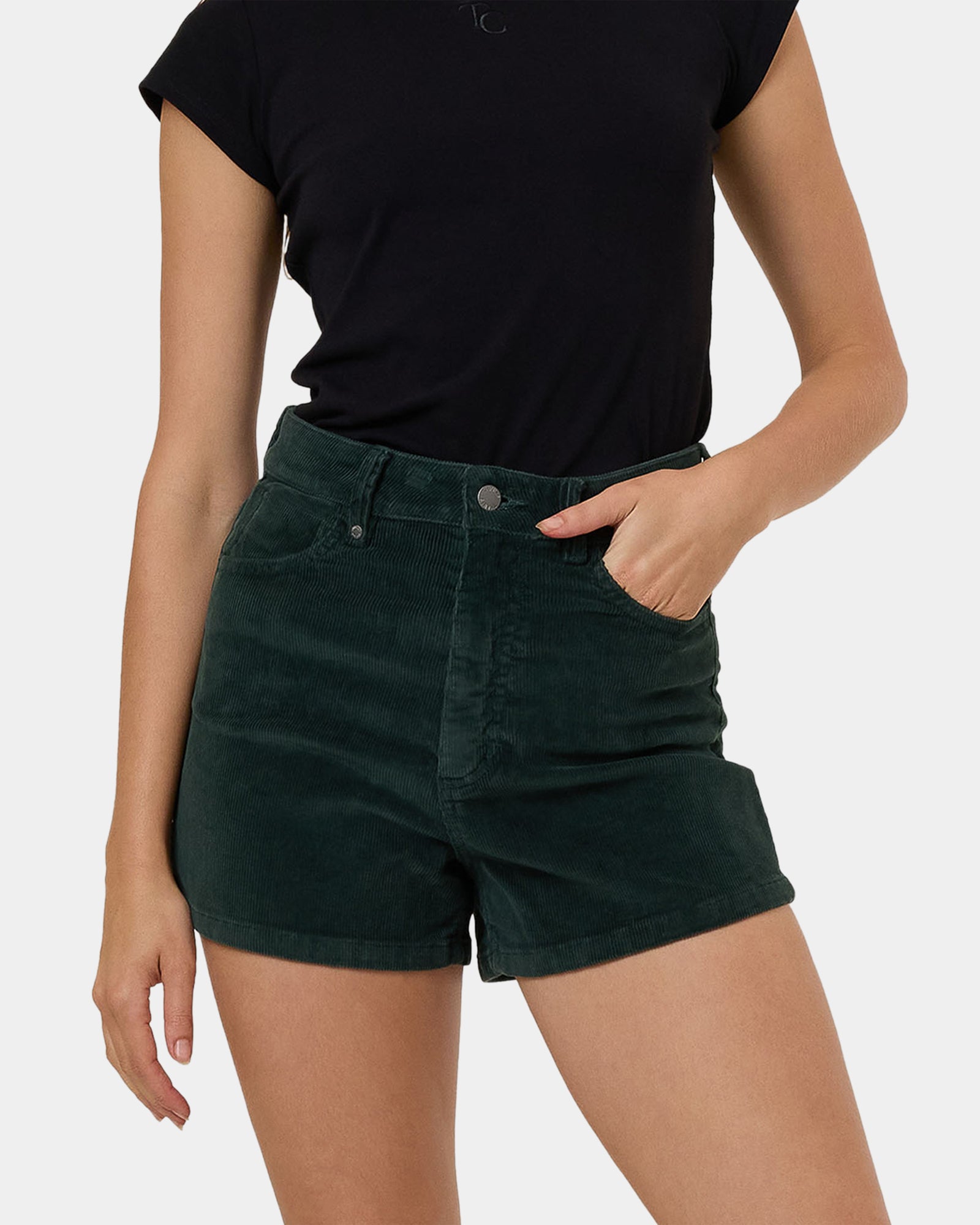 Womens Erica Cord Walkshorts