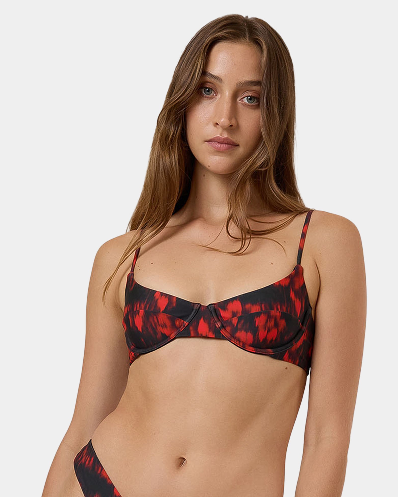 Womens Lucky For You Underwire Bikini Top