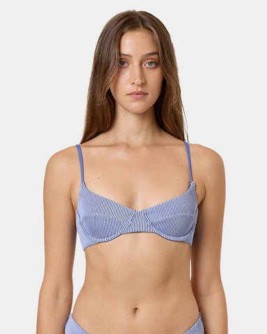 Womens Alba Rib Underwire Bikini Top