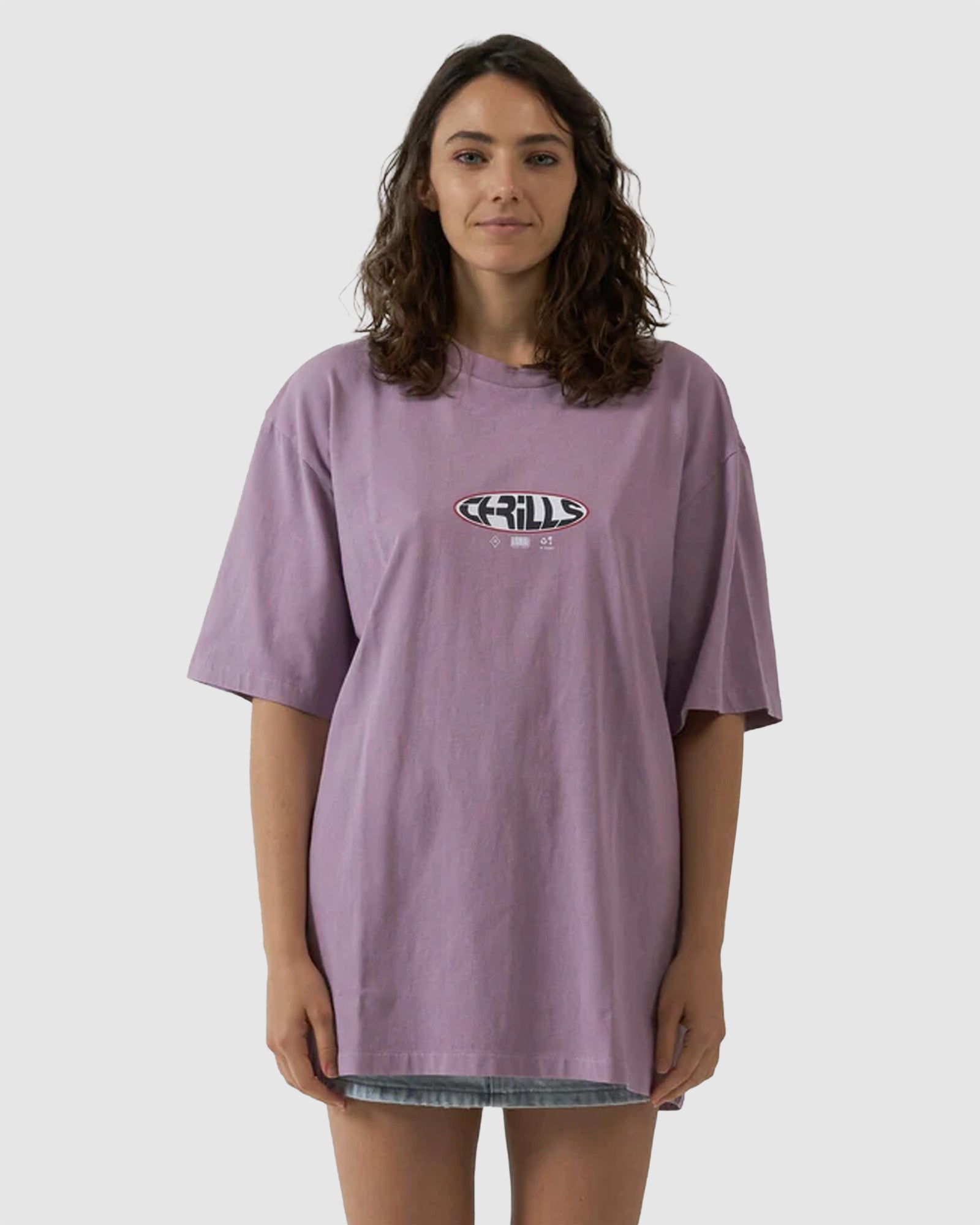 WOMENS INTERLOCK OVERSIZED T-SHIRT Australia