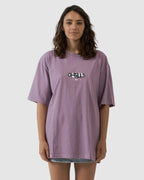 WOMENS INTERLOCK OVERSIZED T-SHIRT