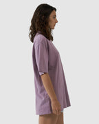 WOMENS INTERLOCK OVERSIZED T-SHIRT