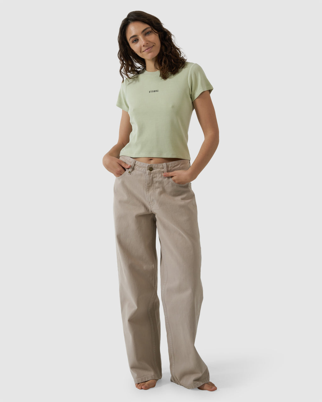 WOMENS MINIMAL THRILLS MINI T-SHIRT