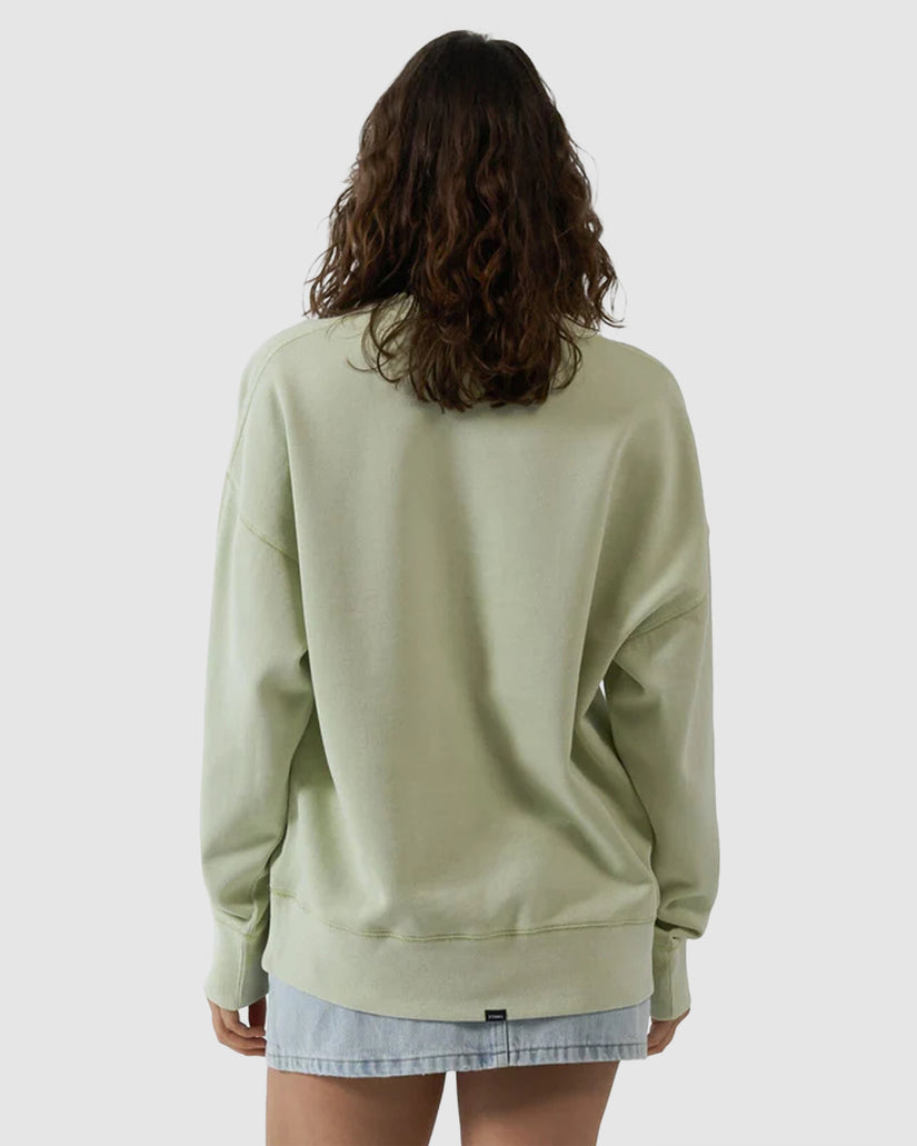 WOMENS MINIMAL THRILLS SLOUCH CREW
