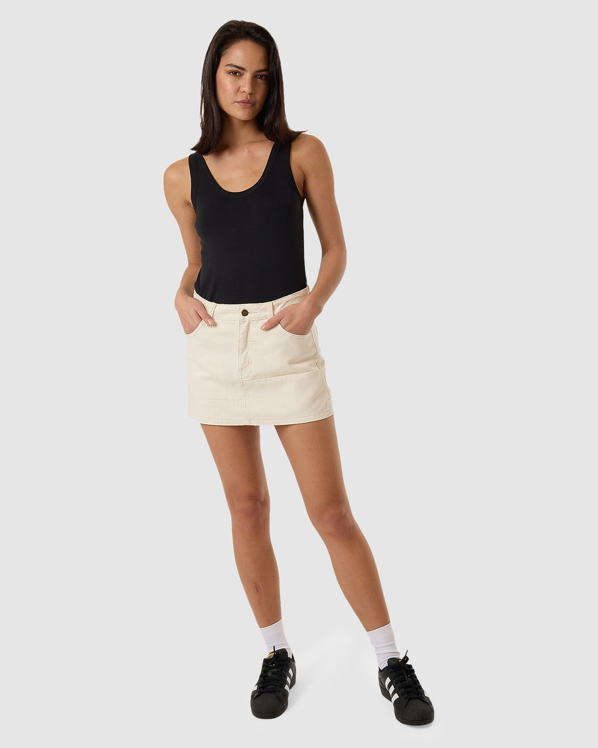 WOMENS SOPHIE DENIM MINI SKIRT