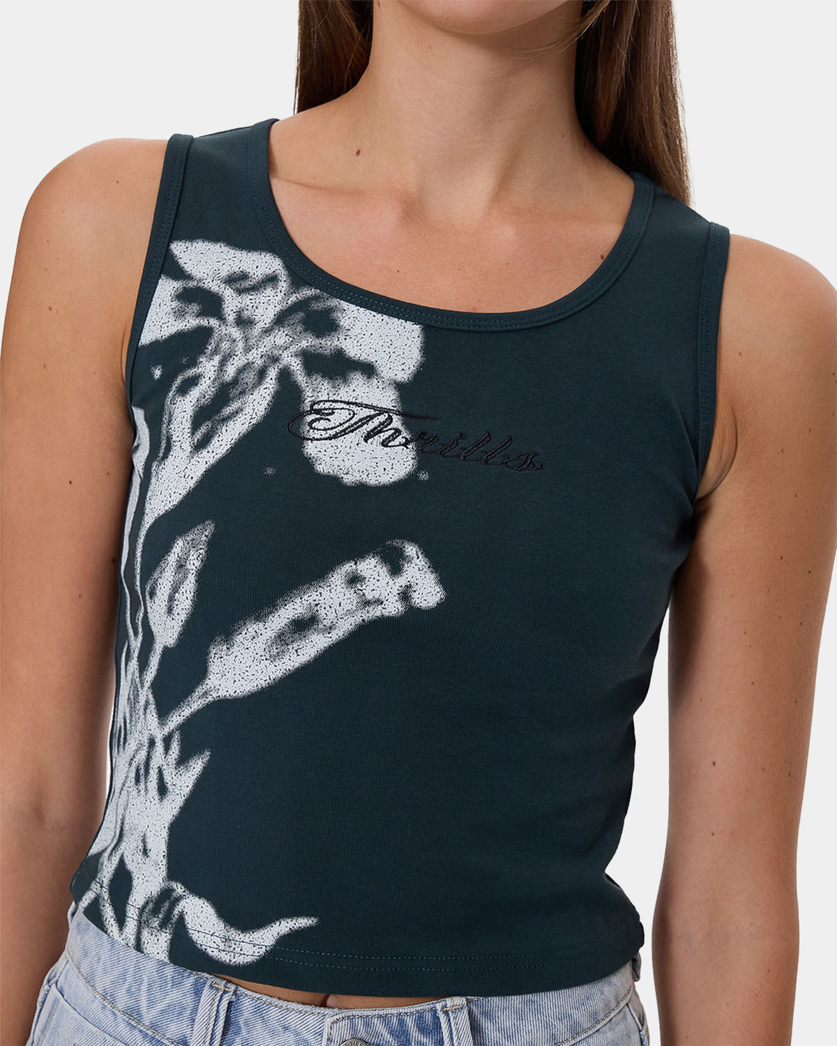 Womens Invigorate Y2K Tank Top