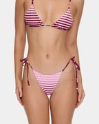 Womens Full Bloom Reversible Triangle Bikini Top
