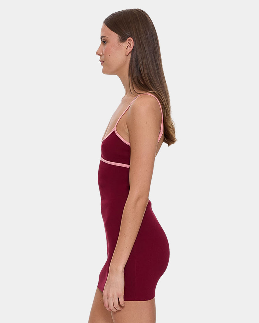 Womens Vivid Dreams Knit Mini Dress