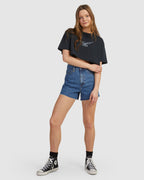 Womens Iron Eagle Merch Super Crop Top