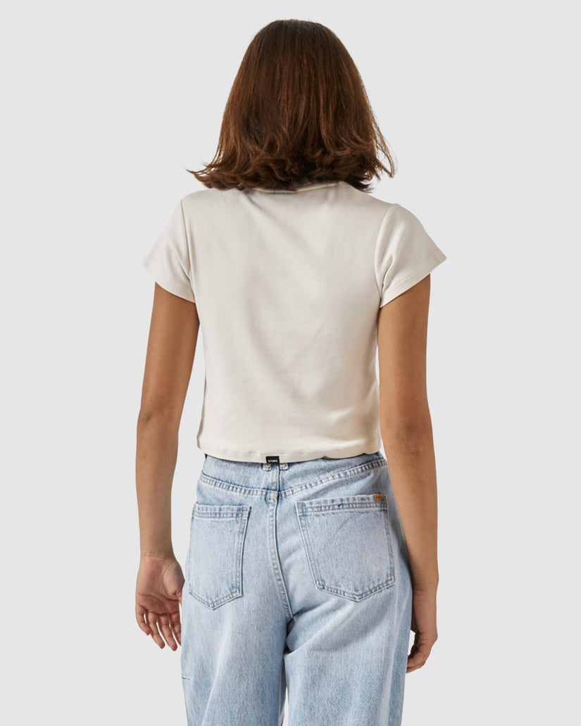 WOMENS EASY LISTENING MINI T-SHIRT