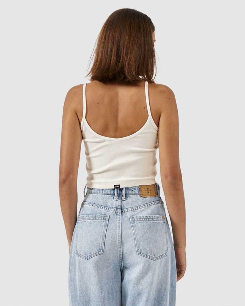 WOMENS INLAY CROP BOUND TANK TOP