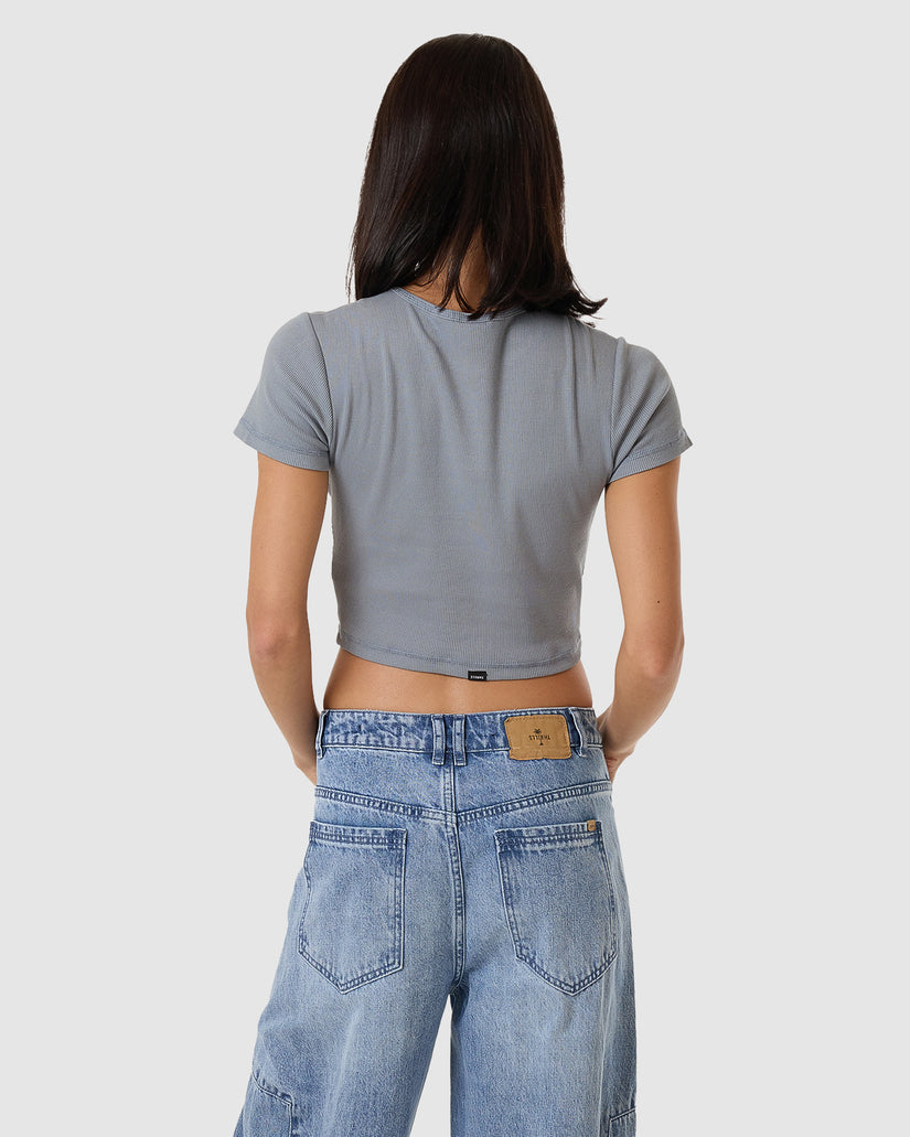 WOMENS THRILLS WORKWEAR BABY T-SHIRT