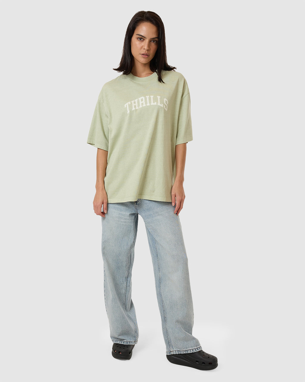 WOMENS LINE UP OVERSIZED T-SHIRT