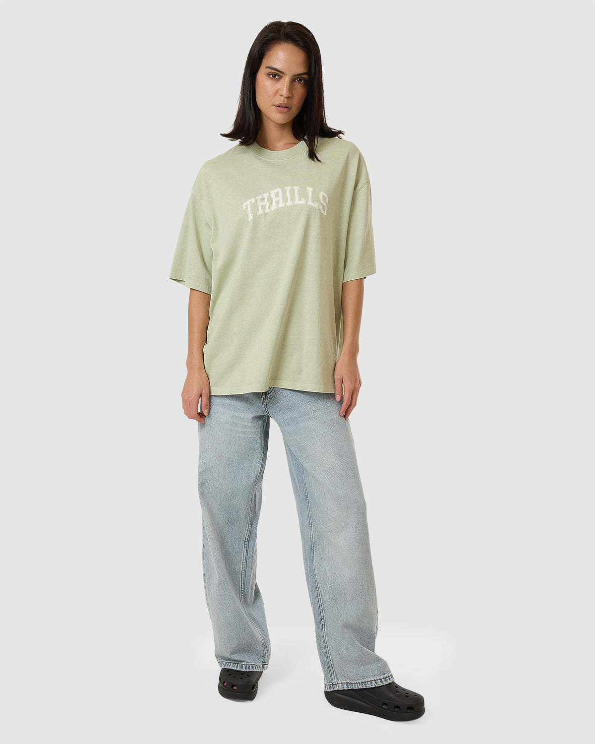 WOMENS LINE UP OVERSIZED T-SHIRT