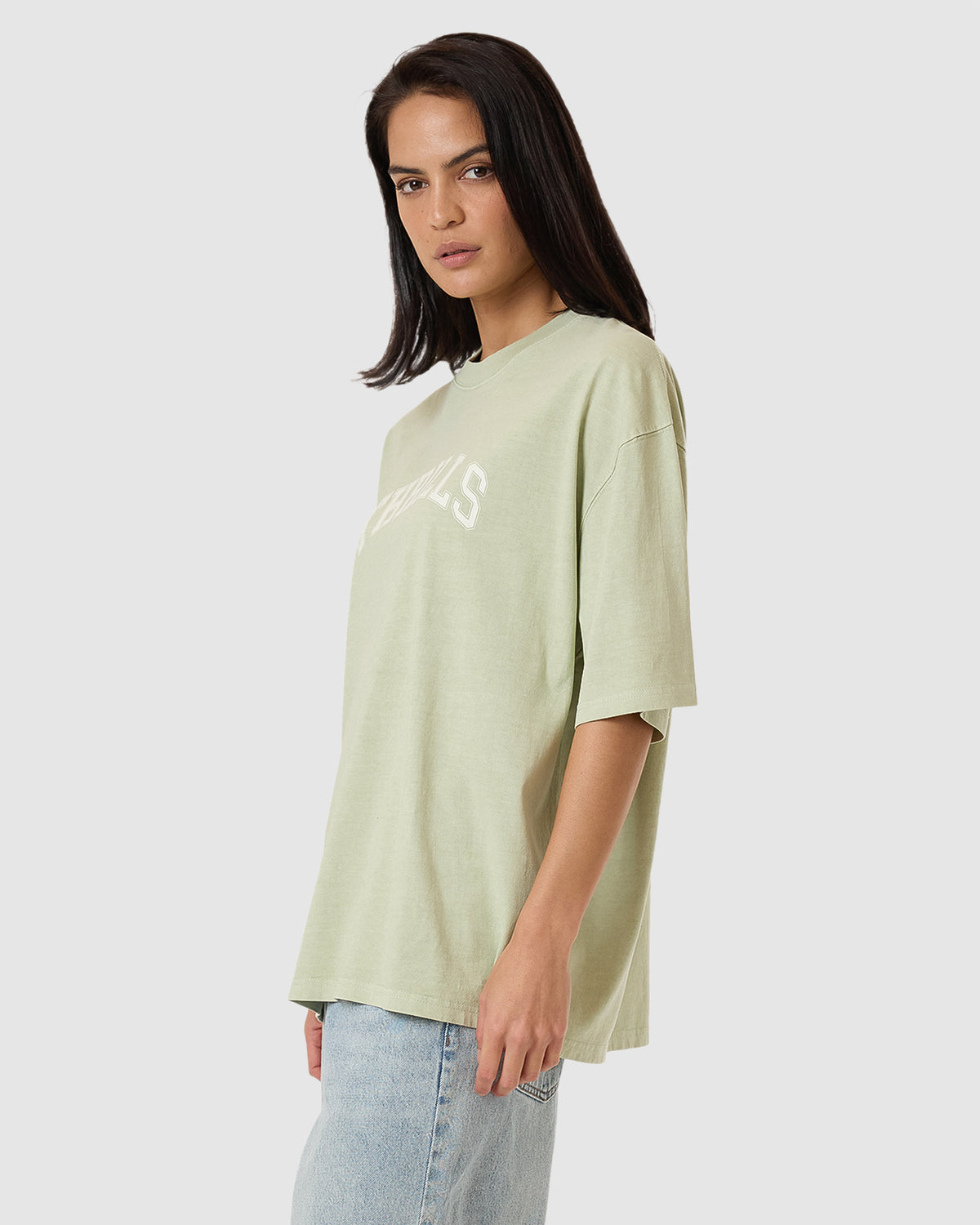 WOMENS LINE UP OVERSIZED T-SHIRT