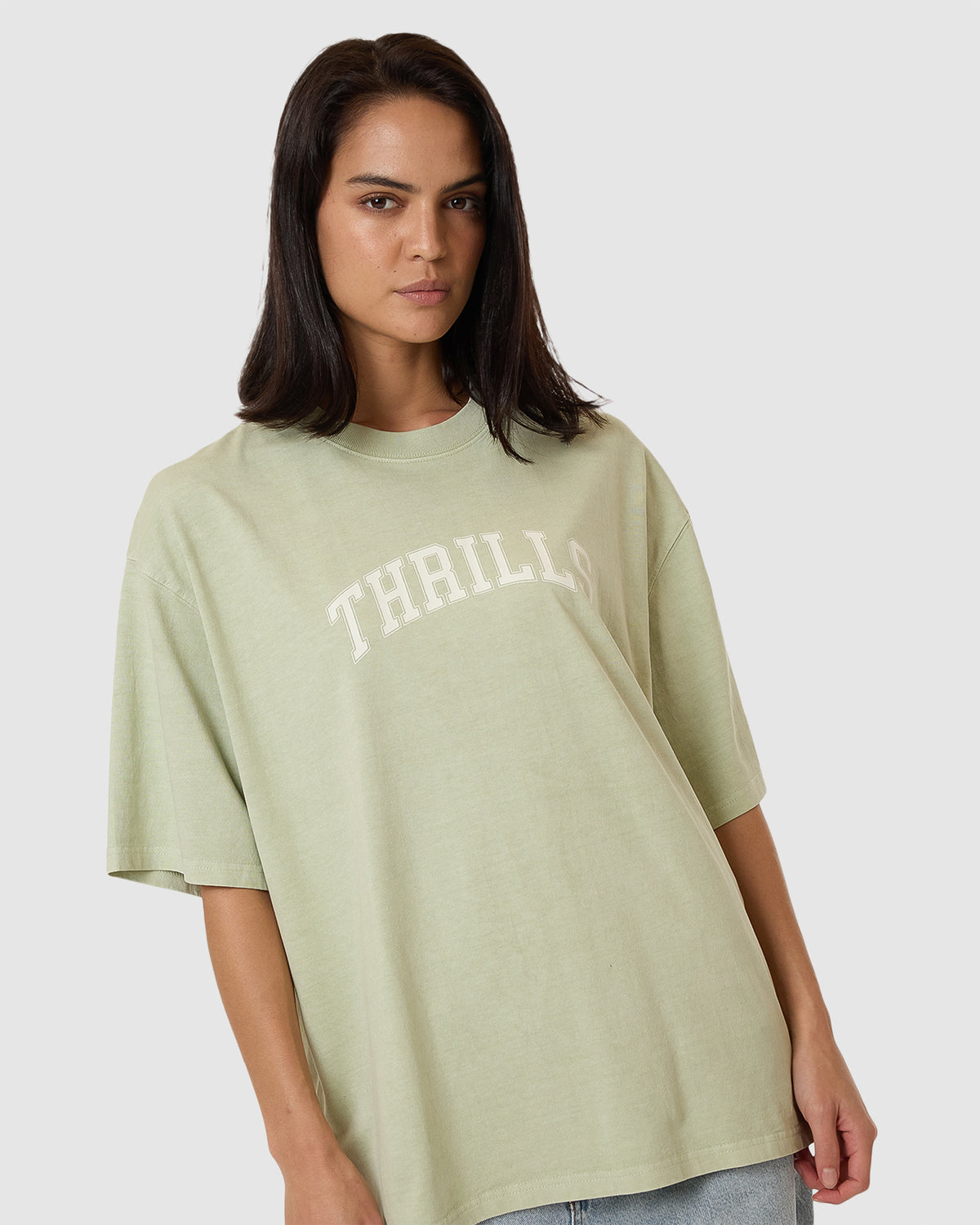 WOMENS LINE UP OVERSIZED T-SHIRT