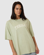 WOMENS LINE UP OVERSIZED T-SHIRT