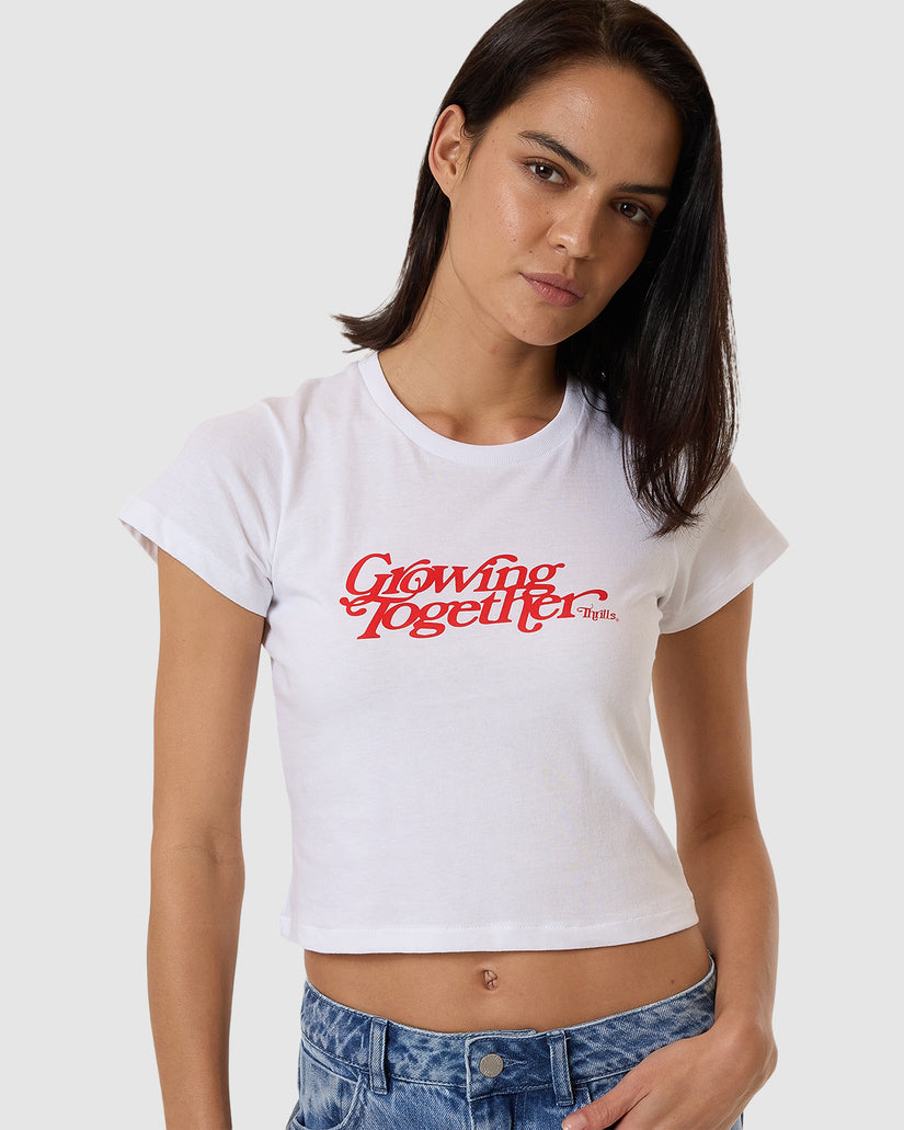 WOMENS GROWING TOGETHER MINI T-SHIRT