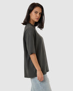 WOMENS NEVER STOP OVERSIZED T-SHIRT