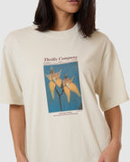WOMENS FLOWER SOCIETY SQUARE TEE