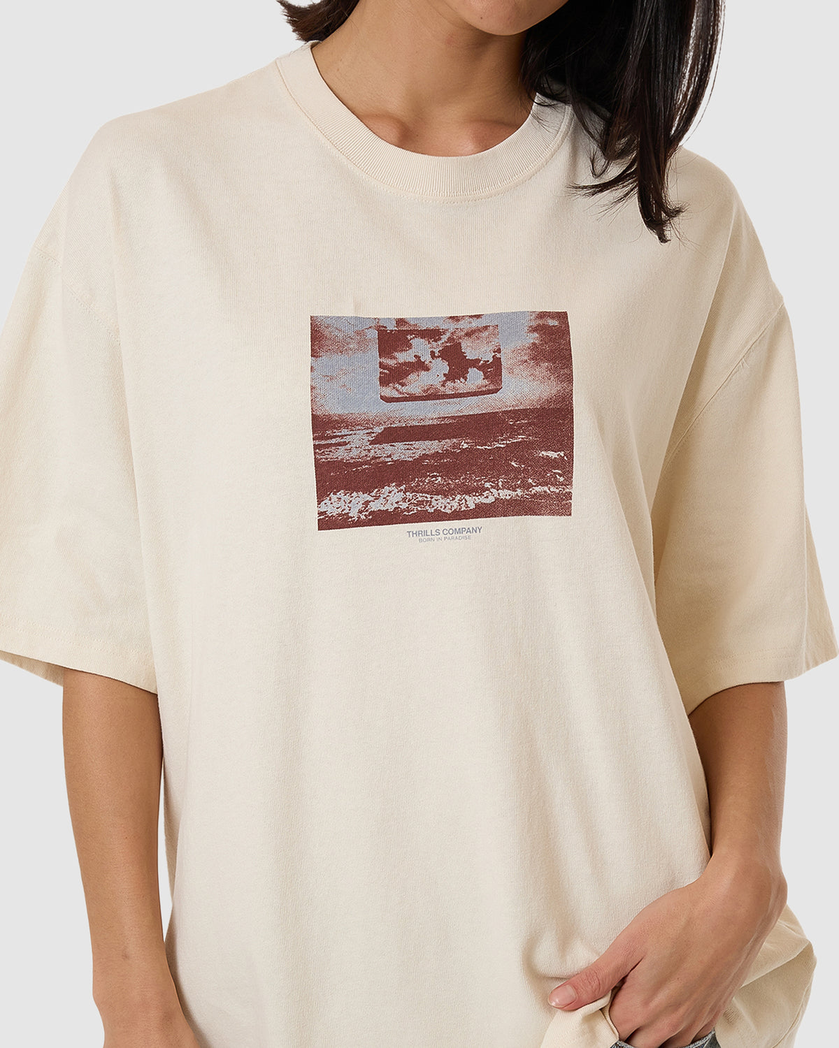 Womens Future Leap Oversized T-Shirt