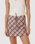 WOMENS GOOD TURN BIAS MINI SKIRT