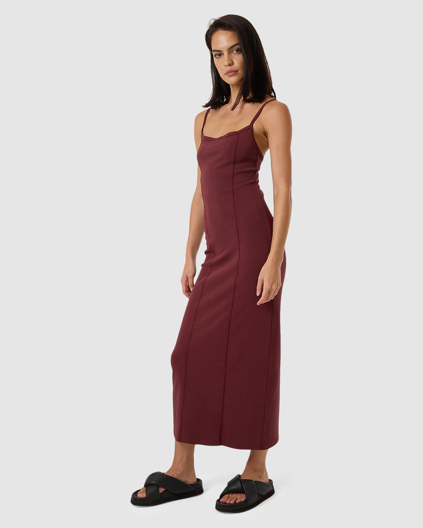 WOMENS RIB SEAM DRESS