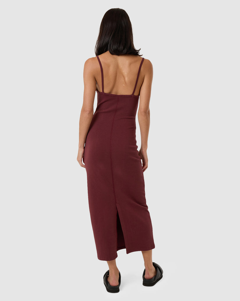 WOMENS RIB SEAM DRESS
