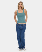 Womens Minimal Thrills Scoop Tank Top