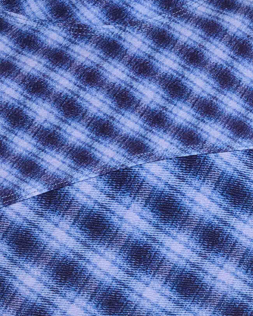 Womens High Speed Check Panelled Club T-Shirt