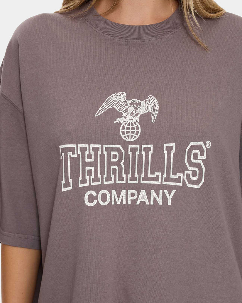 Womens Break Point Oversized T-Shirt