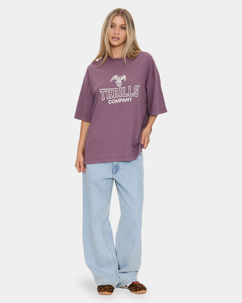 Womens Break Point Oversized T-Shirt