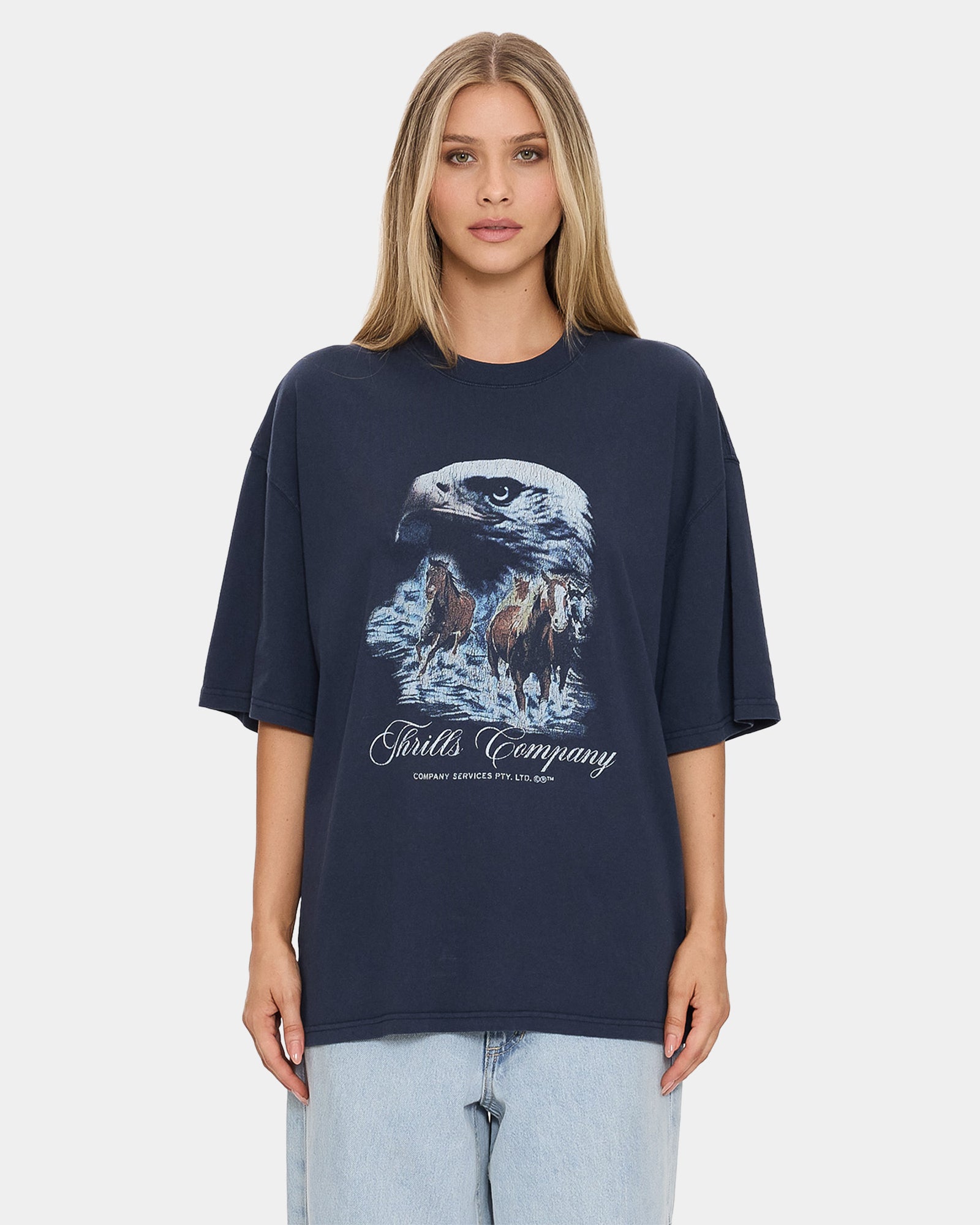 Womens Superior Power Oversized T-Shirt