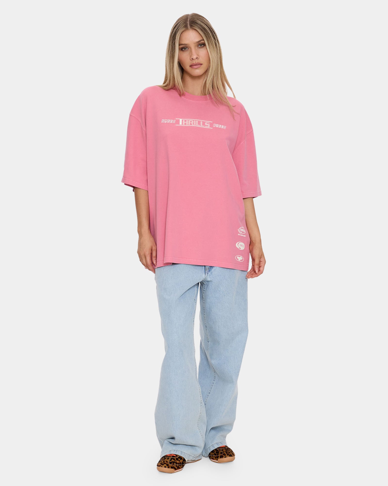 Womens Kills Oversized T-Shirt