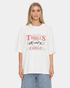 Womens Touch The Sky Oversized T-Shirt
