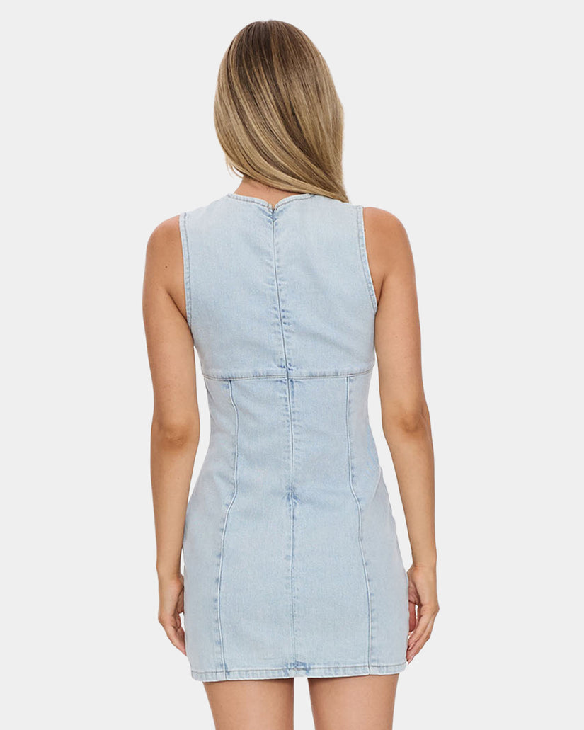 Womens Night Shift Mini Dress