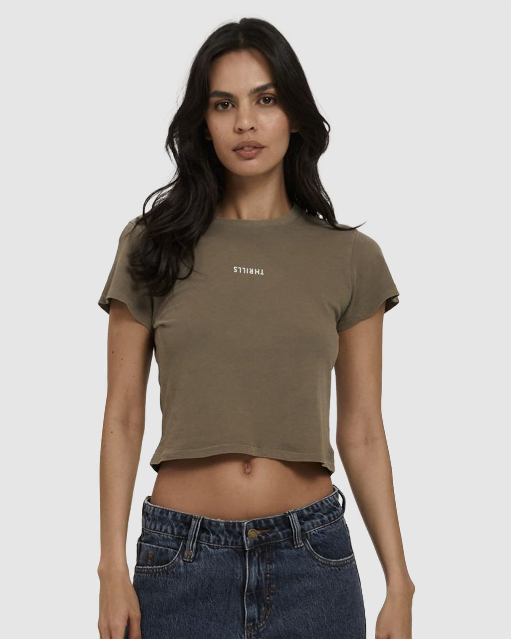 WOMENS MINIMAL THRILLS MINI T-SHIRT