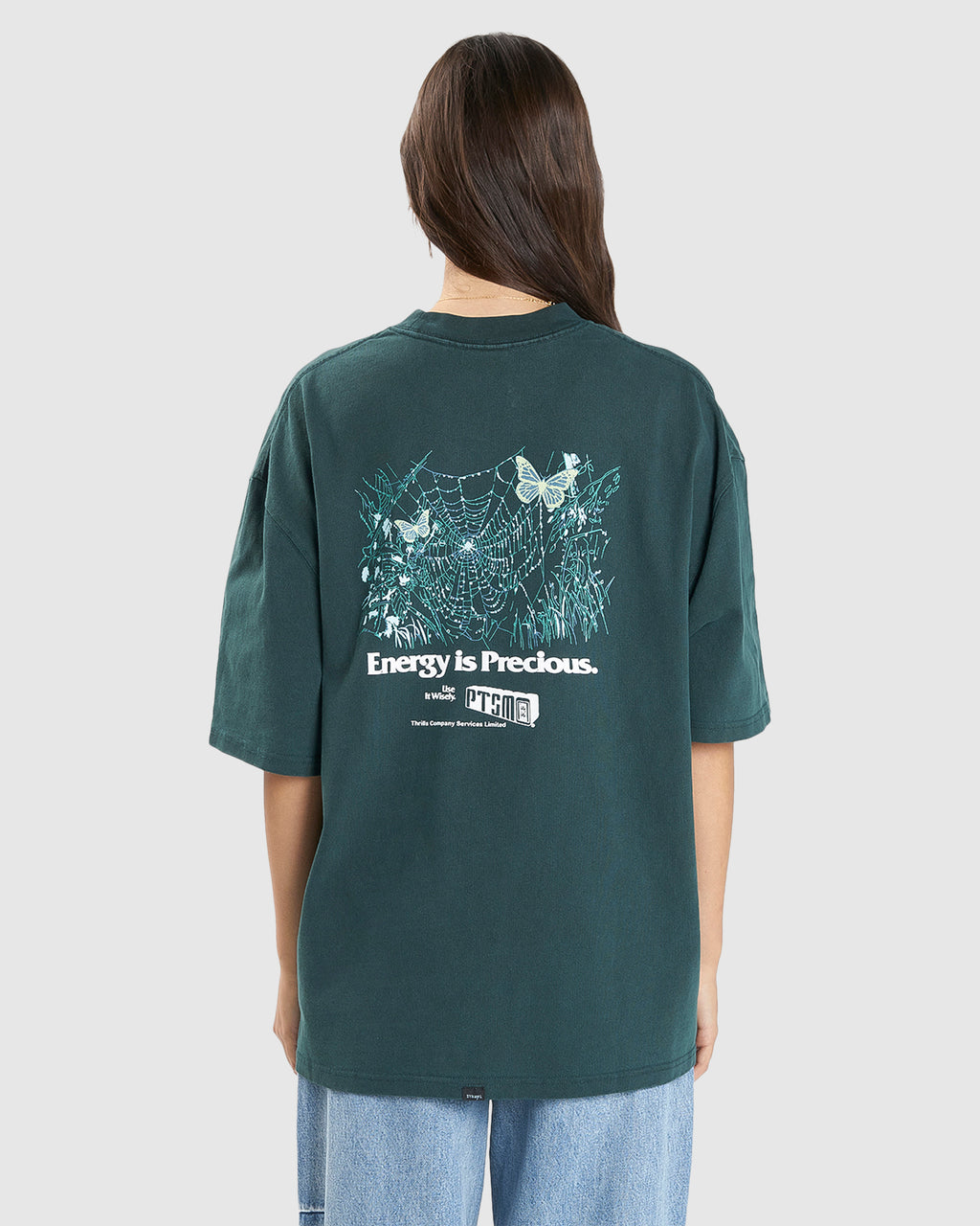 WOMENS ENERGY IS PRECIOUS OVERSIZED T-SHIRT
