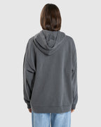 WOMENS BUILT FOR SPEED COCOON PANEL PULLOVER HOODIE